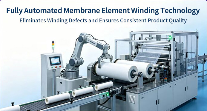 Fully Automated Membrane Element Winding Technology